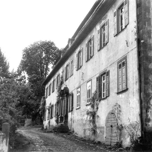 1962 &Auml;btissinnenhaus (sp&auml;ter G&auml;stehaus) 